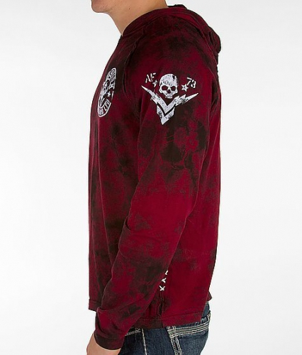 Affliction Radar Hoodie - Red price